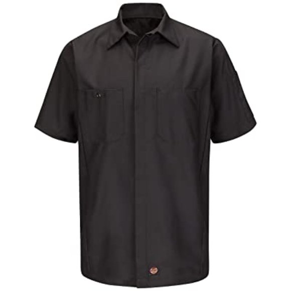 Red Kap Men's Standard Ripstop Crew Shirt New - Picture 1 of 7